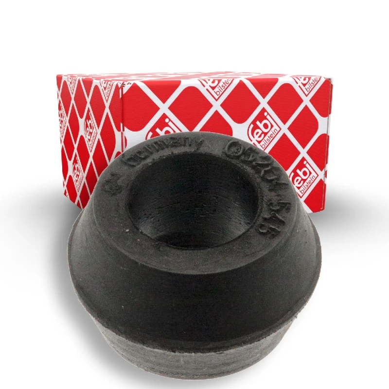 Image of FEBI BILSTEIN 05204 Mounting, shock absorbers Lower Front Axle Rubber Mounting,shock absorbers (950)