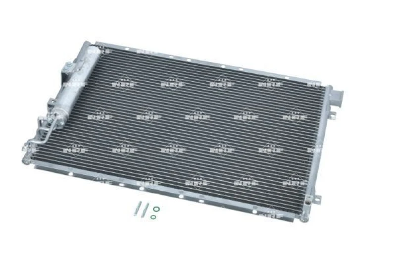Image of NRF 35515 Condenser EASY FIT with seal ring, with nitrogen filling Aluminium Condenser,air conditioning (448)