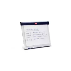 image of Barracuda Easel Whiteboard Desktop Magnetic with B1 Flipchart and Marker 675X550MM