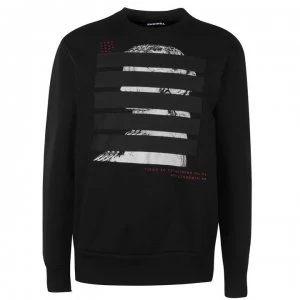 Image of Diesel Bay Sweatshirt - Black 900