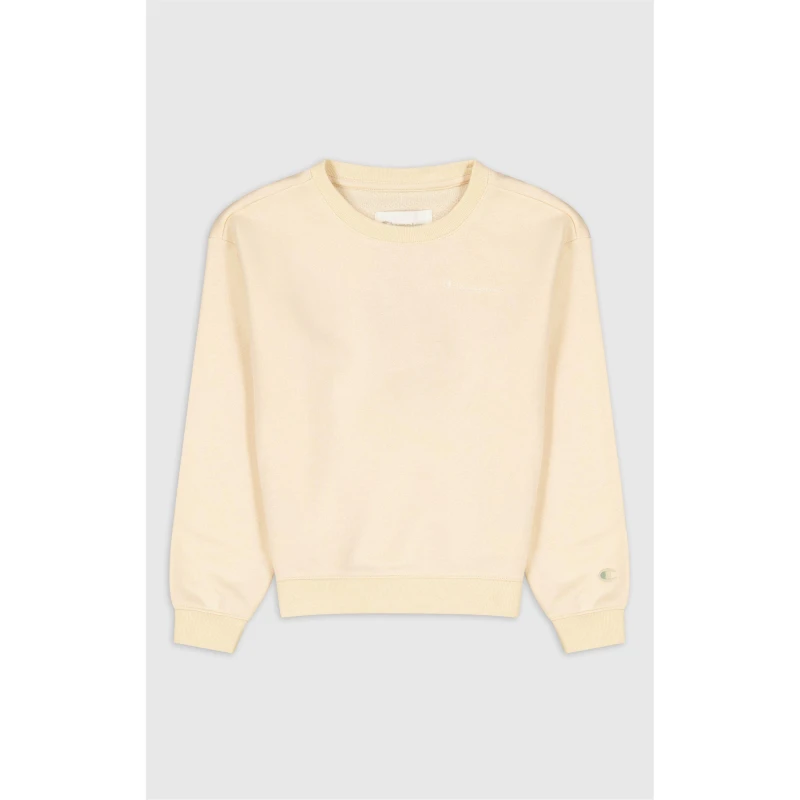 Image of Champion Crewneck Jumper Juniors Beige female 7-8 (S)