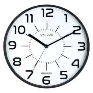 Image of Unilux Pop Battery Clock Black 400094281