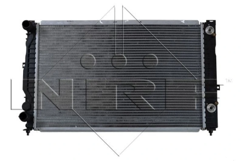 Image of NRF 529504 Engine radiator Brazed cooling fins, Aluminium, with gaskets/seals Aluminium Radiator,engine cooling (470)