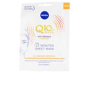 image of Q10+ VITAMINA C anti-arrugas+energizante mascarilla facial