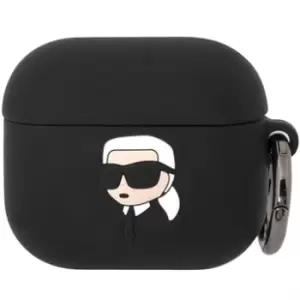 image of Karl Lagerfeld AirPods 3 Silicone Case - Ikonik