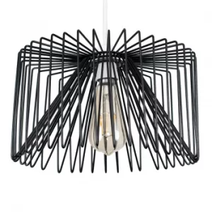 Image of Amadeus Wire Pendant Shade in Black