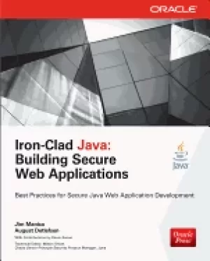 Image of iron clad java building secure web applications