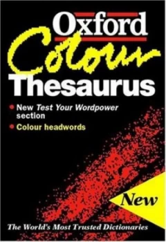 Image of The Oxford Colour Thesaurus by Alan Spooner Paperback