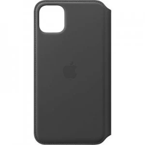 Image of Apple iPhone 11 Pro Max Leather Folio Case Black MX082ZM/A