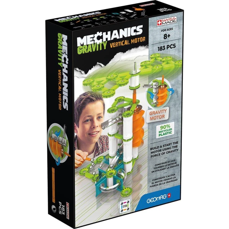 Image of GEOMAG Mechanics Gravity Magnetic Vertical Motor - 183 Pi Make Your Own Toys One Size Multi 42970799000