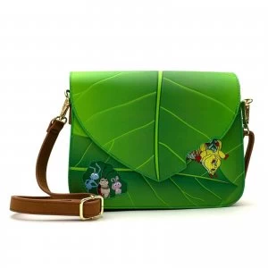 image of Loungefly Disney Pixar A Bugs Life Leaf Crossbody Bag