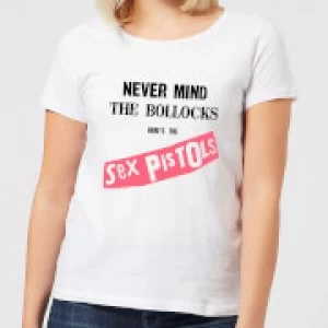 Image of Sex Pistols Never Mind The B*llocks Womens T-Shirt - White - 3XL