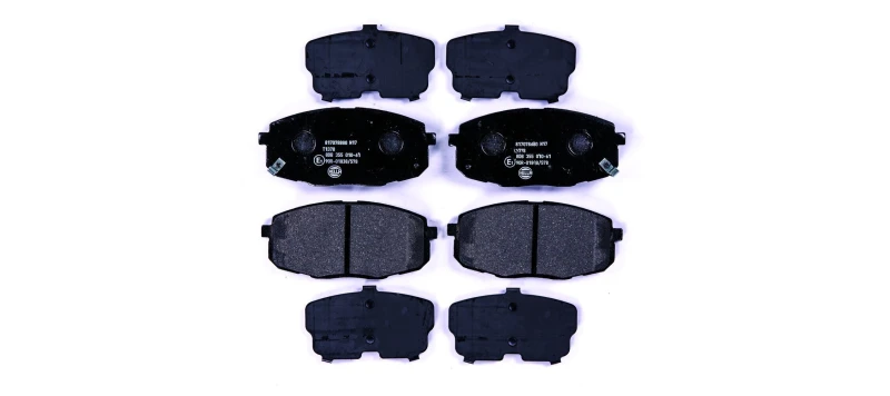 Image of HELLA Brake pad set HELLA 8DB 355 010-611