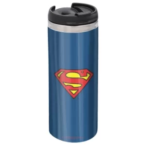 image of Superman Stainless Steel Thermo Travel Mug