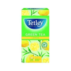 Tetley Green Tea With Lemon Tea Bags Pack of 25 1571A