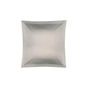 Image of Belledorm Sateen Square Pillowcase (One Size) (Platinum)
