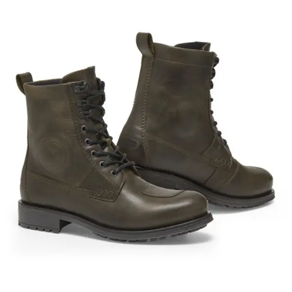 Image of REV'IT! Portland Lady Olive Green Black Motorcycle Shoes Size 36