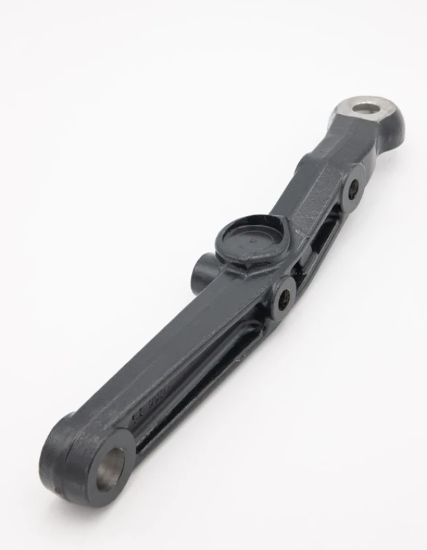 Image of IVECO 93815026 Suspension arm Control Arm, Cast Iron, Front Axle Right, Spring Type: for vehicles with torsion bar suspension Cast Iron Track Control