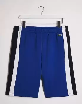 Lacoste Blue Colourblock Sweat Shorts