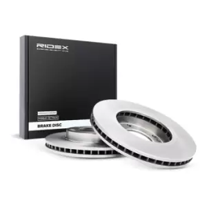 Image of RIDEX Brake disc KIA 82B0708 517123E000,517123E300,517123E500 Brake rotor,Brake discs,Brake rotors