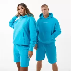 Image of Slazenger ft. Aitch Logo Hoodie - Blue