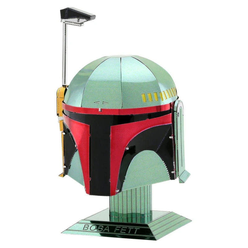 Image of Metal Earth Boba Fett Helmet 3D Metal Model Kit