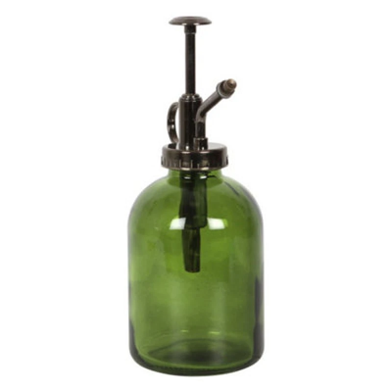 Image of Something Different Something Different Minimalist Glass Plant Mister in Green Green One Size Unisex 5063238621909