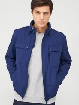 Image of Barbour International Mile Waterproof Jacket - Regal Blue, Regal Blue, Size L, Men