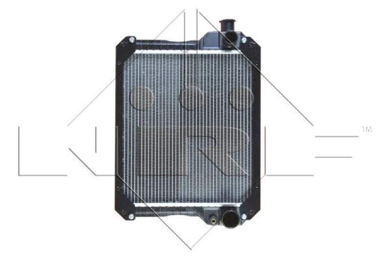 Image of NRF 54078 Engine radiator Brazed cooling fins, Aluminium Aluminium Radiator,engine cooling (470)