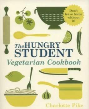 Image of The Hungry Student Vegetarian Cookbook by Charlotte Pike Paperback