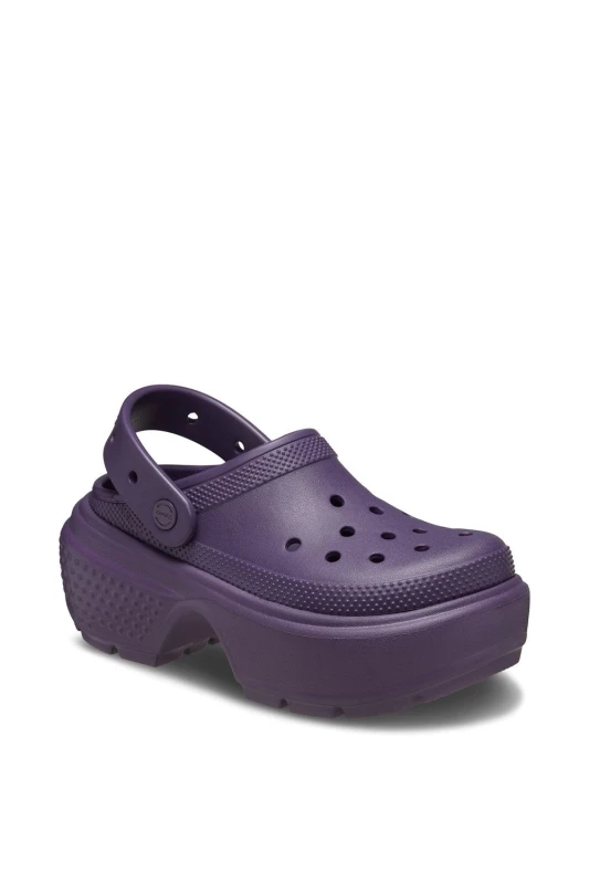 Image of Crocs Unisex Stomp Clogs Dark Iris W6/M5