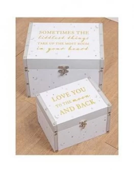 image of Bambino Set Of 2 Storage Boxes - Best Seller