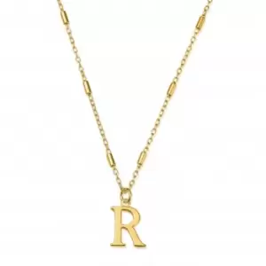 Image of Gold Iconic Initial R Necklace GNCC4041R