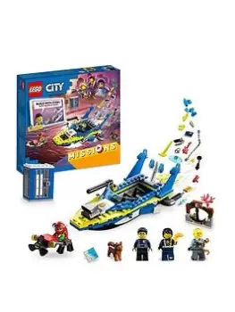 image of Lego City Water Police Detective Missions Set 60355