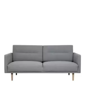 image of Larvik 2.5 Seater Sofa Grey Oak Effect Legs