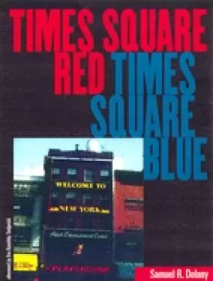 Image of times square red times square blue