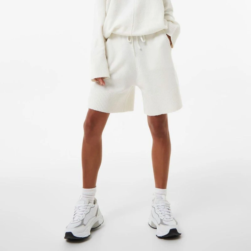 Image of Jack Wills Knit Shorts - White White 6