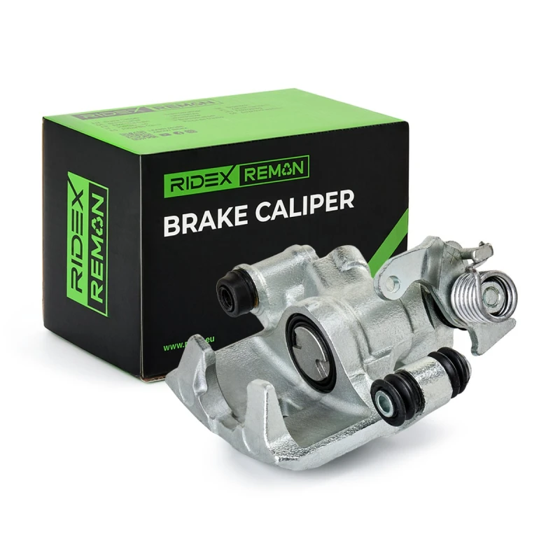Image of RIDEX REMAN 78B0442R Brake caliper Rear Axle, without holder Cast Iron Brake Caliper (78)