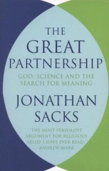 Image of The Great Partnership by Jonathan Sacks Paperback