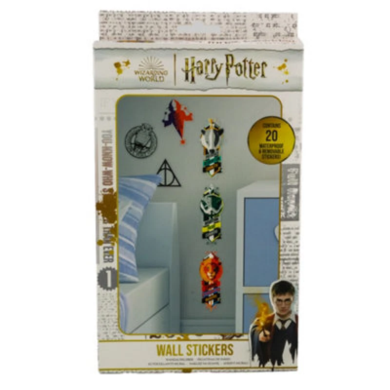 Image of Harry Potter Wall Sticker Set (Pack of 20) Multi unisex