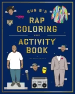 Image of bun bs rap coloring and activity book