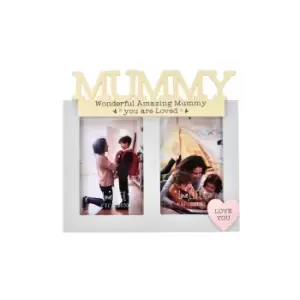 Image of Love Life Mummy Double Photo Frame