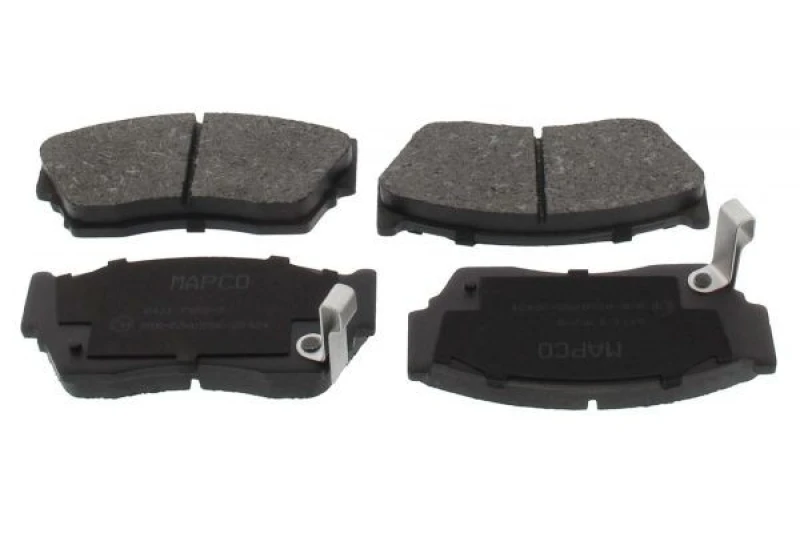 Image of MAPCO 6411 Brake pad set Front Axle, incl. wear warning contact Brake Pad Set,disc brake (402)