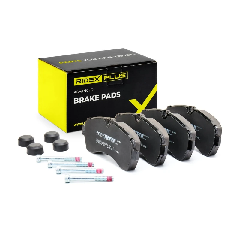 Image of RIDEX PLUS Brake pad set RIDEX PLUS 402B0407P