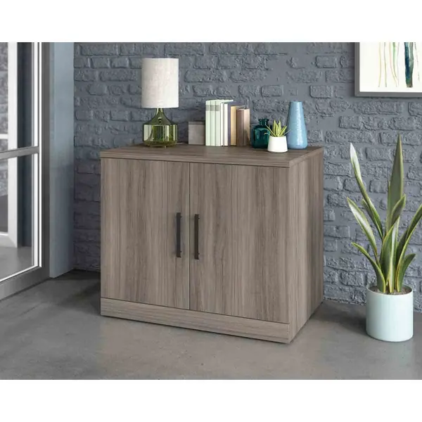 Image of Affiliate Storage Cupboard W900 x D596 x H744mm Hudson Elm Finish - 5427412 -