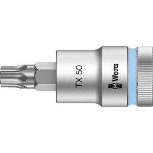 Image of Wera 8767 C HF 05003836001 TORX socket Bit T 50 1/2 (12.5 mm)