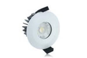 Image of Integral Low-Profile 70mm-75mm cut-out IP65 Fire Rated Downlight 8.5W (51W) 660lm 4000K 60 deg beam angle Dimmable
