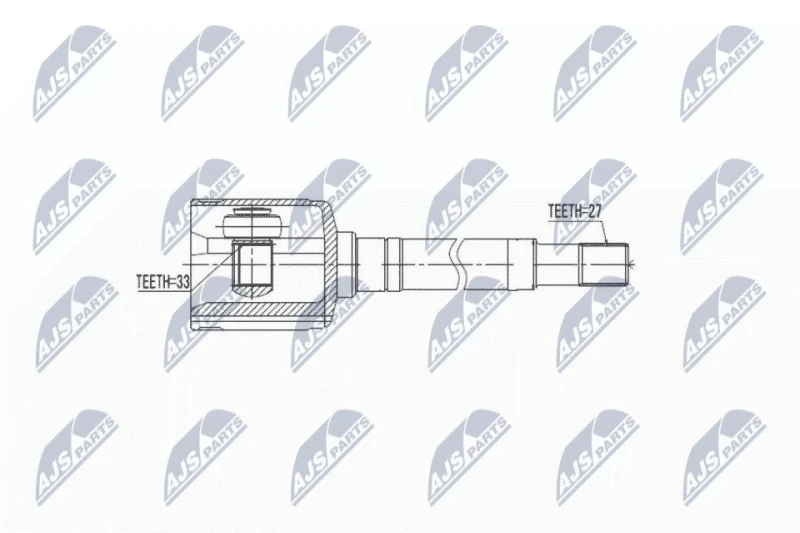 Image of NTY CV joint kit NTY NPW-NS-033