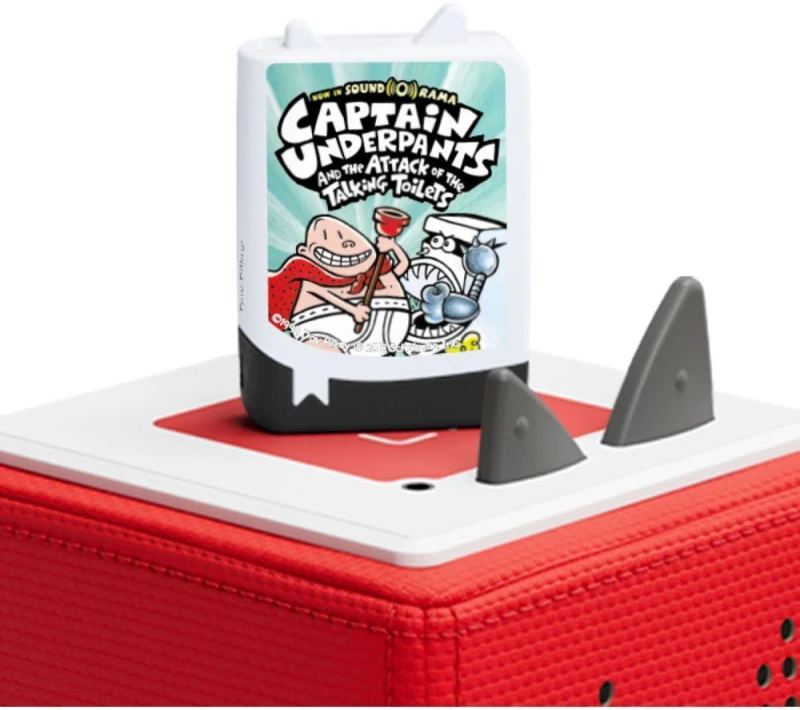 Image of TONIES Captain Underpants and the Attack of the Talking Toilets Pocket Audio Book 4251192161048