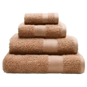 Image of Catherine Lansfield Essentials Cotton Hand Towel - Biscuit